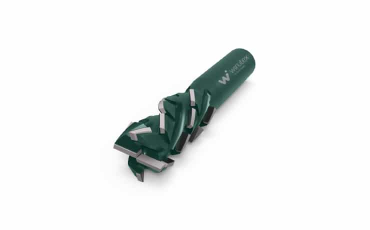 Fresa para CNC - Rectas de PCD - Wirutex - HP