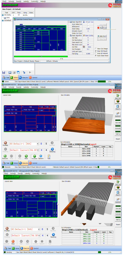 Seccionadora Horizontal CNC- MJ330 - Imagen 5